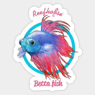 Betta Fish 2 Sticker